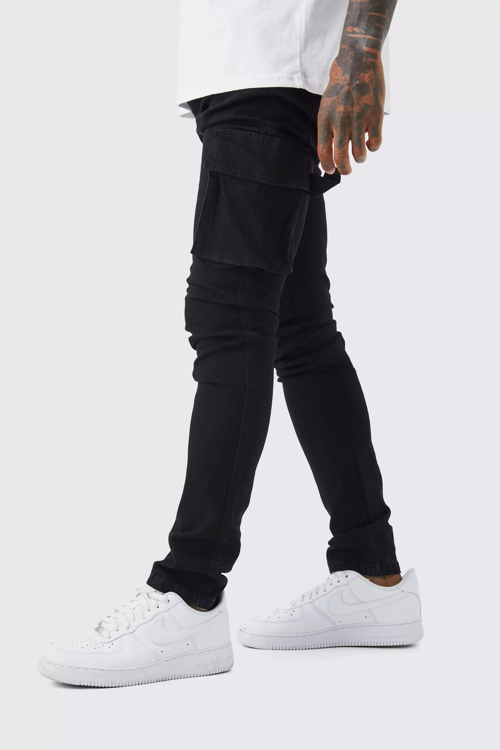 【BAON】[unisex] Mokoni banding string carpender cargo pants Fishbone Cargo Pants Japan Bondage Style | eBay